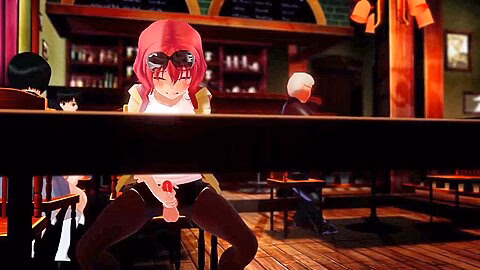 The Mission To Jerk Off A Dick In A Cafe And Not Failed