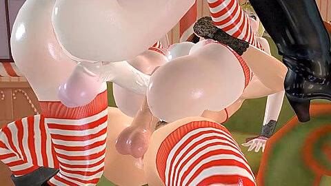 Christmas Night 02 - Zelda First Scene & Hera Double Anal [test Video]