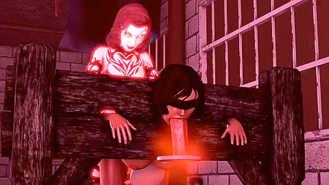 Animated Bdsm Porn With Elizabeth From Bioshock Video Game