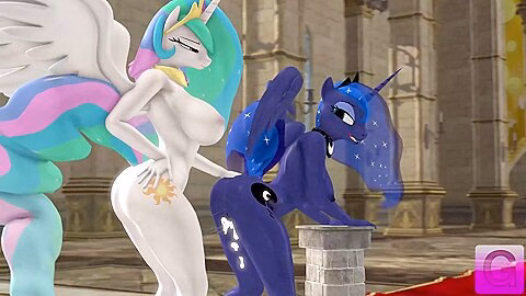 Princessa Luna Sex Princessa Celestia (gorilka)