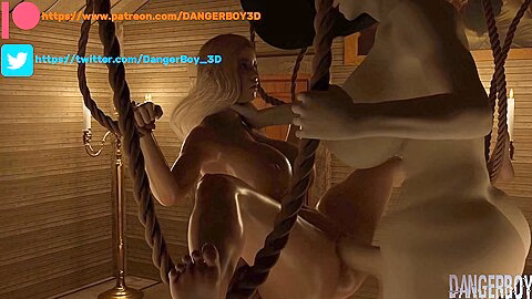 Resident Evil / Futa Bdsm - Futanari Pounds Female
