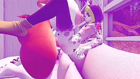 Deer Taking Good Care Of Bun Bun [second Life]