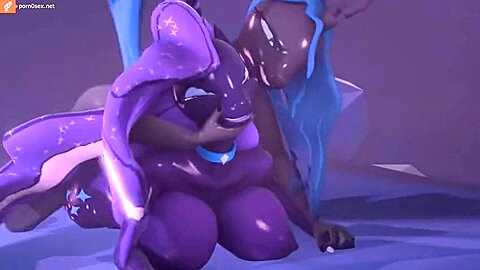 Busty Mlp Futa Fucks Cartoon Unicorn Hard By Taking Her Throat
