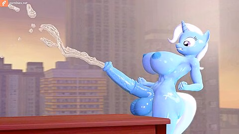 Blue Mlp Futa Trixie Doesnt Get Bored Fucking Her Favorite Sex Toy