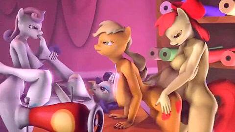 14 Minute Porn Compilation Of Hot Sex With Futanari Horses From The Cartoon My Lit