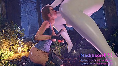 Madihsonnsfw - Jill Gets Horse Cock Forced